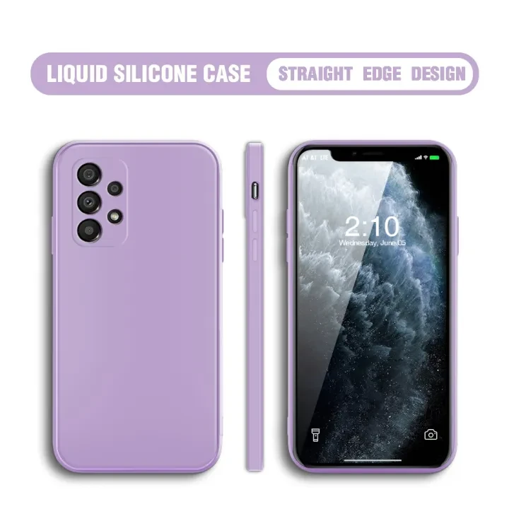 For Samsung Galaxy A33 – Premium Liquid Silicone Silky Soft Gel Rubber Shockproof price in Pakistan