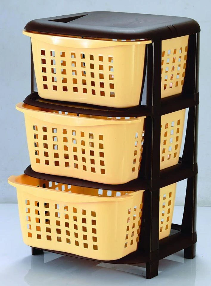 3 Layer AQUA PLAST MULTIPURPOSE DRAWERS -Fantasy price in Pakistan