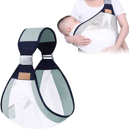 Baby Carrier Lightweight Breathable Baby Carrier Labor-saving Infant Sling Wrap Backpack Adjustable Straps Baby Carriers Pouch Bag price in Pakistan