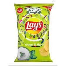 Lays yogurt and herb Rs. 80 – 12 Pack Carton price in Pakistan