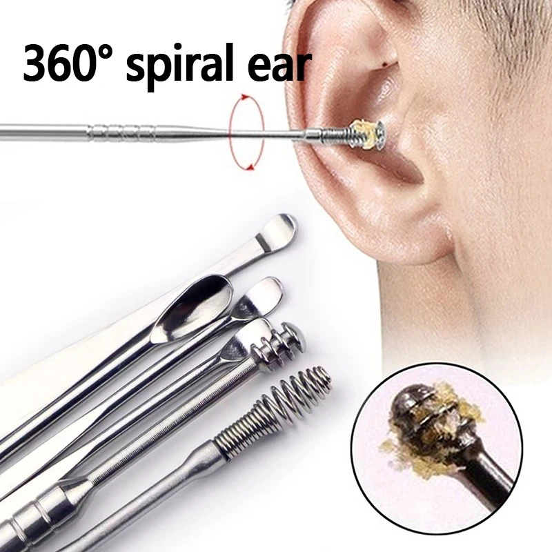 Badge Louis Will 6PCS Ear Pick Set Portable Ear Cleaner Set price in Pakistan