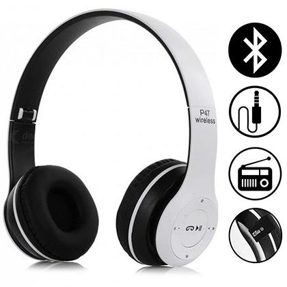 Wireless Bluetooth Headphone Multicolor – with Mic for All Phones PC Gamer Best for online classes price in Pakistan