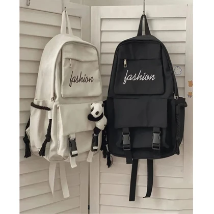 Black Fashion Backpack price in Pakistan