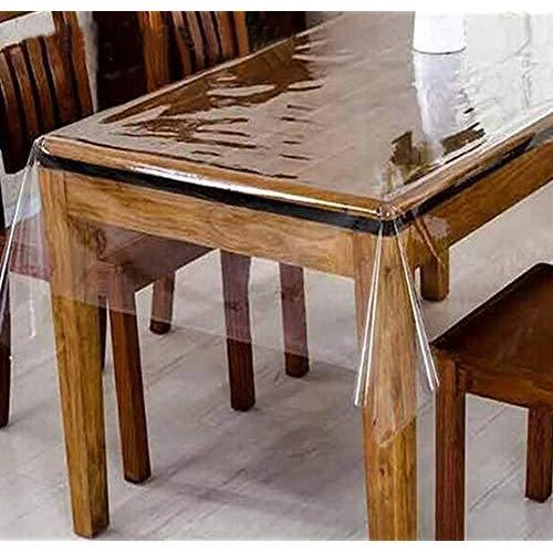 Plastic Tablecloth Protector Table Cover Linens Wedding Party Decorations Plastic Transparent sheet price in Pakistan