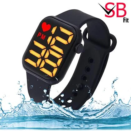 Y1 Waterproof BIG Display Led, Smart Watch Square Led Watch For Unisex , Boys And Girls Smart Band Led, New Stylish Watch, Led Square Dial ,Smart Watch, Smart Band , Digital Smart Watch price in Pakistan