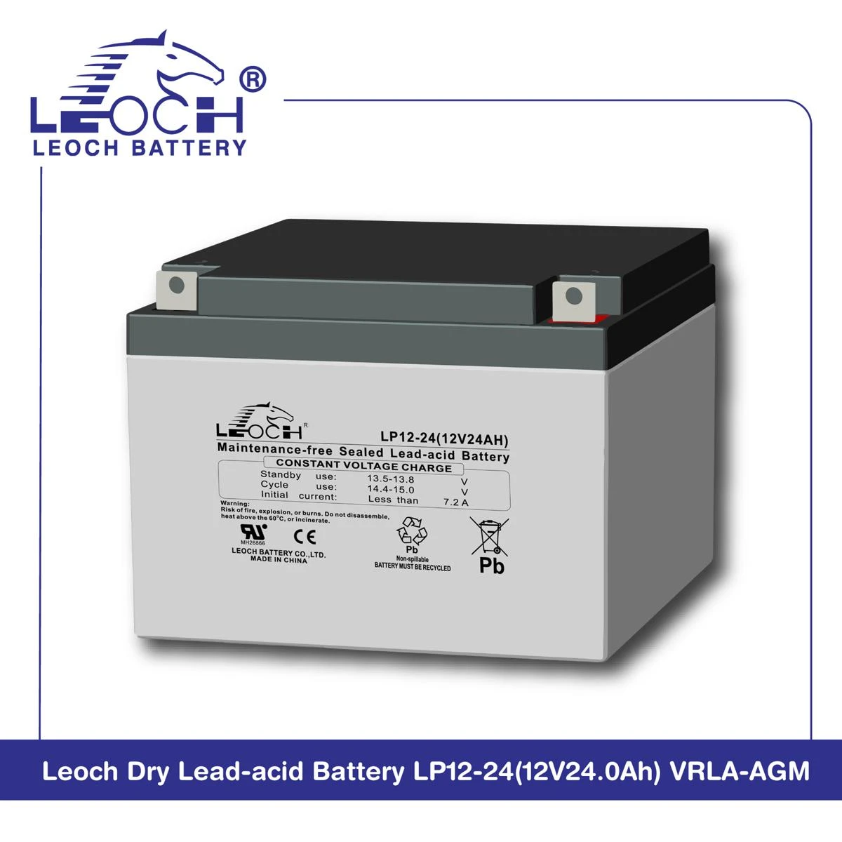 Leoch Dry Lead-acid Battery LP12-26(12V26Ah) VRLA-AGM price in Pakistan