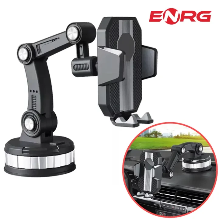 Energy – ENRG Strong Suction Mobile Holder Stand Car Cell Cup Mount Stick On Wind Dashboard Smooth Surface price in Pakistan