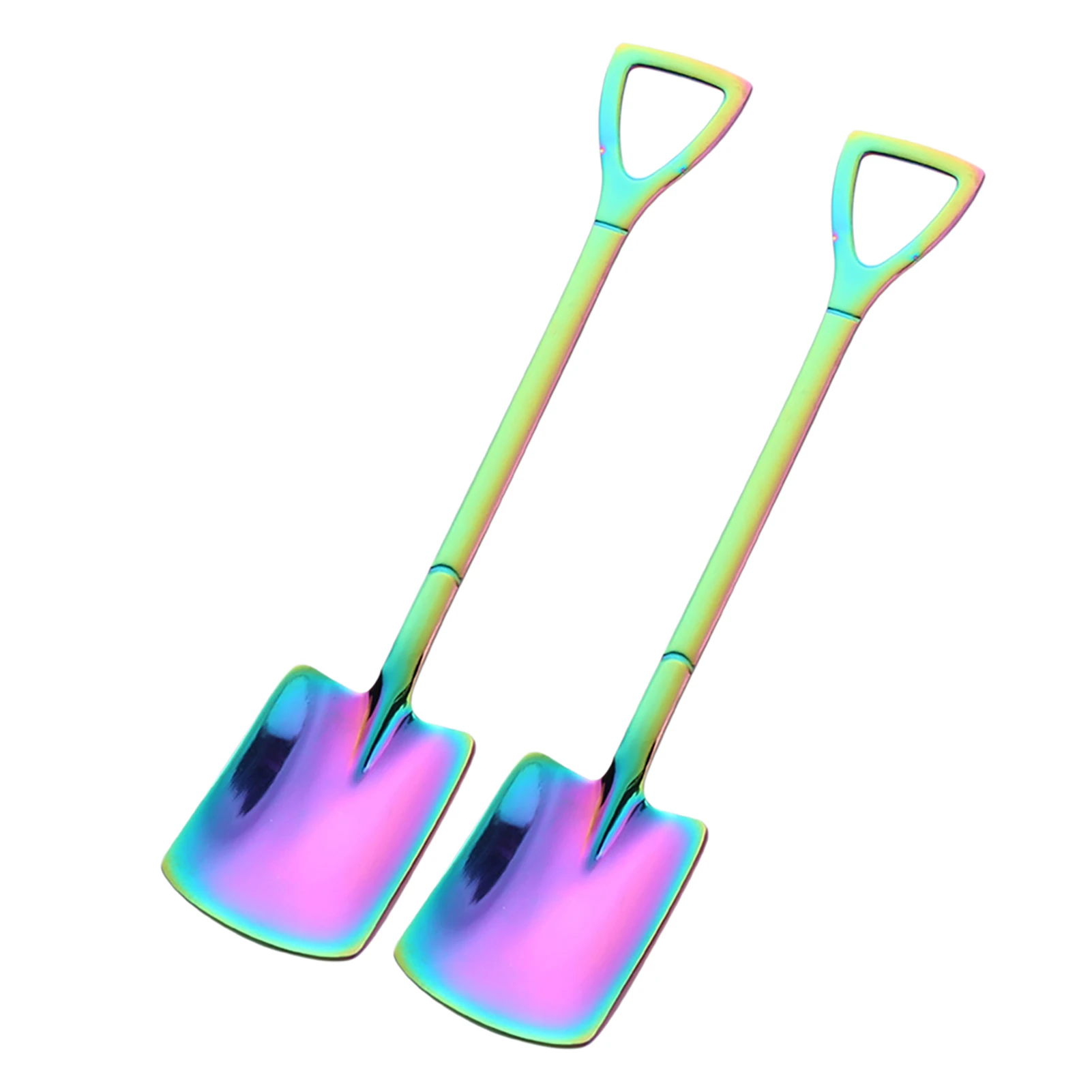 2Pcs Stainless Steel Shovel Spoon Scoop Watermelon Dessert Kitchen Stirring Tool price in Pakistan
