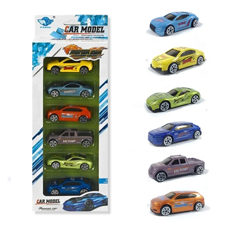 6 pcs Set Metal-Die-Cast Model Car toy vehicle for kids price in Pakistan