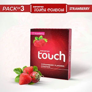 Touch Strawberry Condom – 3s price in Pakistan
