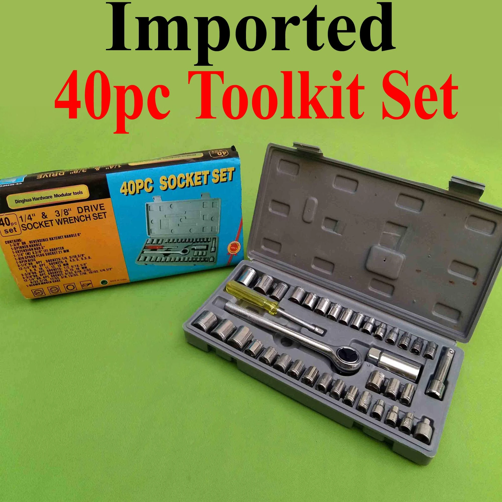 Original Aiwa 40 Piece Toolkit Tool kit Combination Socket price in Pakistan