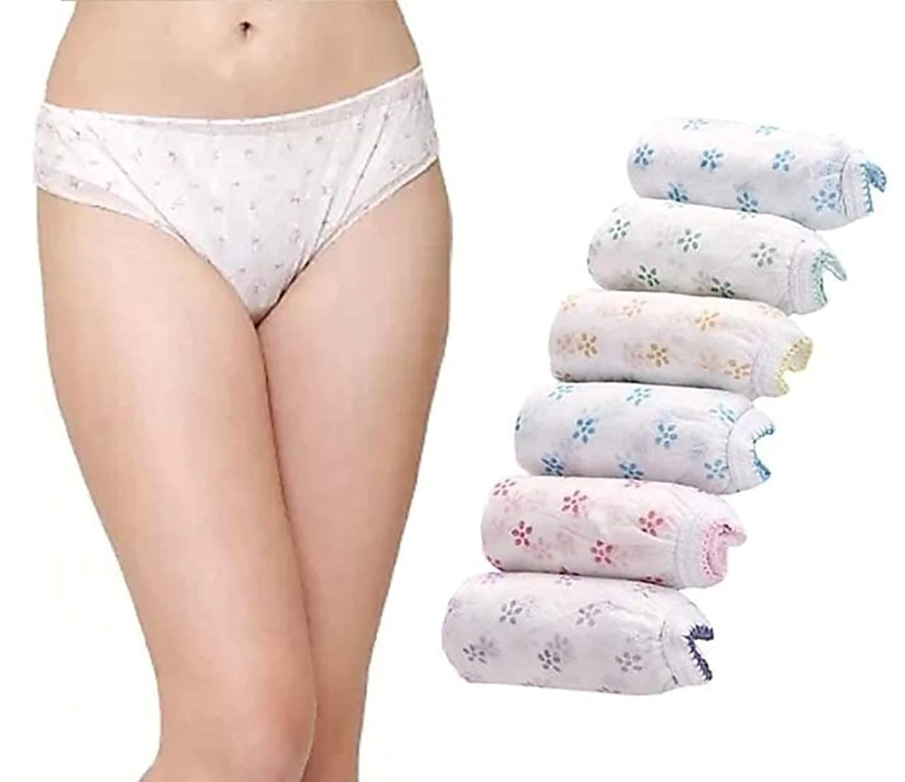 Pack Of 6 Disposable Brief Panties For girls / womens price in Pakistan