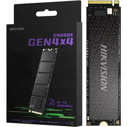 Hikvision G4000E PCIe Gen4x4 M2 2280 512GB NVMe 3D TLC SSD – Up to 5000MBs – HS-SSD-G4000E 512G price in Pakistan