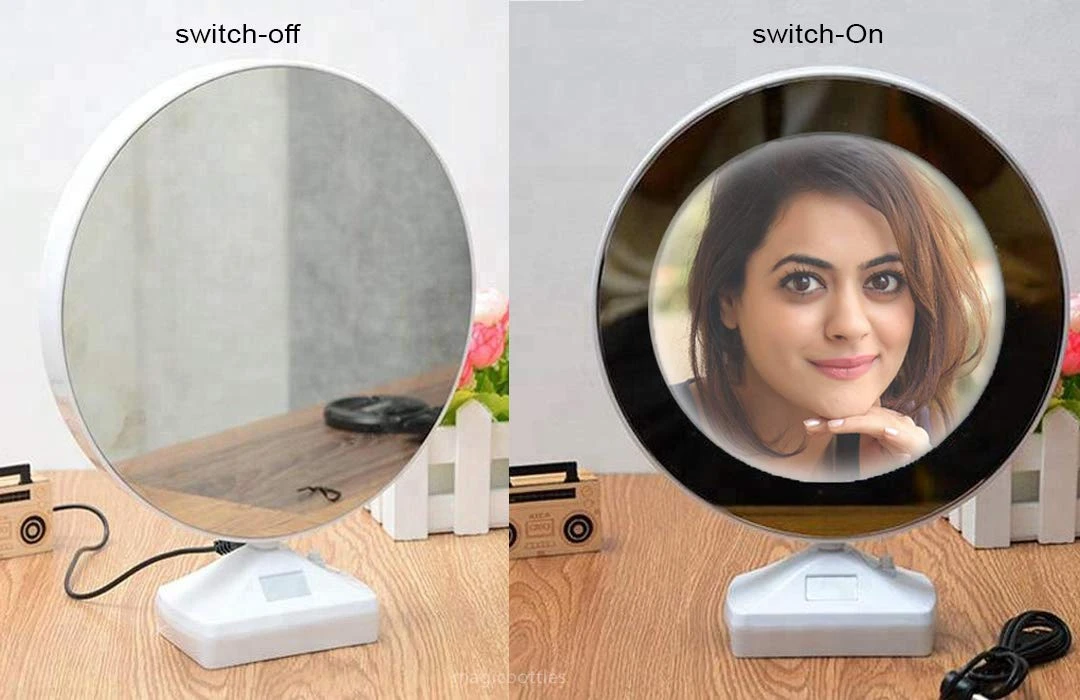 magic photo frame and mirror with led light imported Quality price in Pakistan