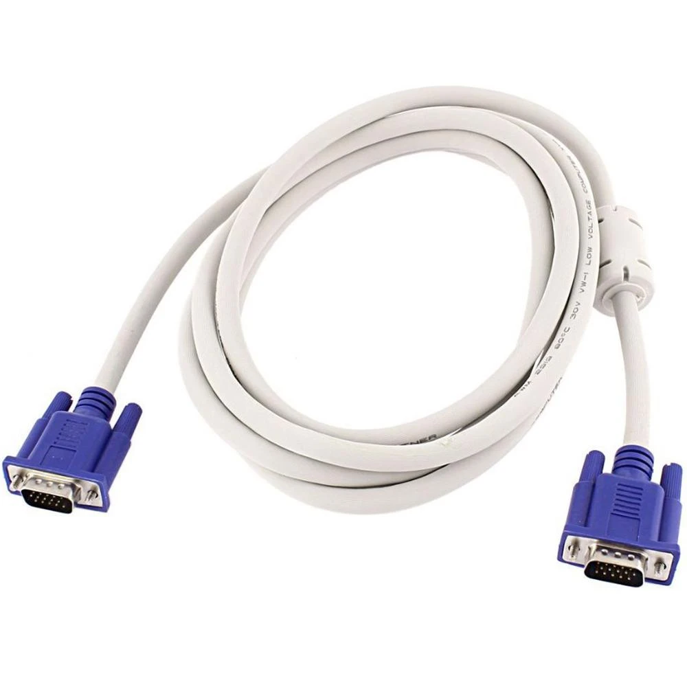 15 Meters VGA Monitor Cable Male To Male 1080P High Resolution Cord For Pc Computer (OZFZ price in Pakistan