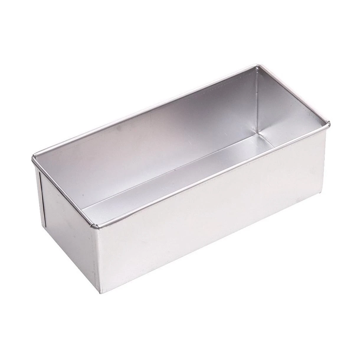 Fruit Cake pan Single Cake Baking Tool metal long Shape Cake Mould Fruit Cake Cream Cake (Medium) price in Pakistan