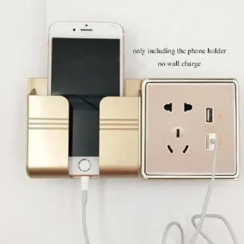 MOBILE HOLDER WALL SOCKET PHONE CHARGING HOLDER, Wall Mount Phone Charging Holder price in Pakistan