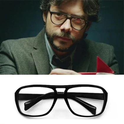 New 2022 The House of Paper Moneey Heist Glasses Cosplay Eyewear Accessories Profesor Sunglasses price in Pakistan