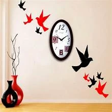 3D wall clock bird design price in Pakistan