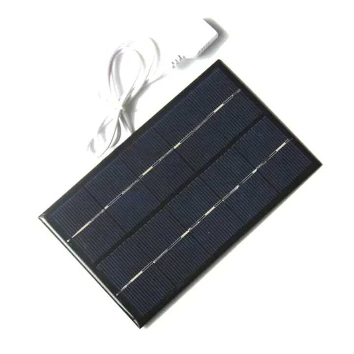 2W 5V 380MA USB Mini Solar Panel Module DIY Polysilicon Solar Cell Charger for Phone USB Fan price in Pakistan