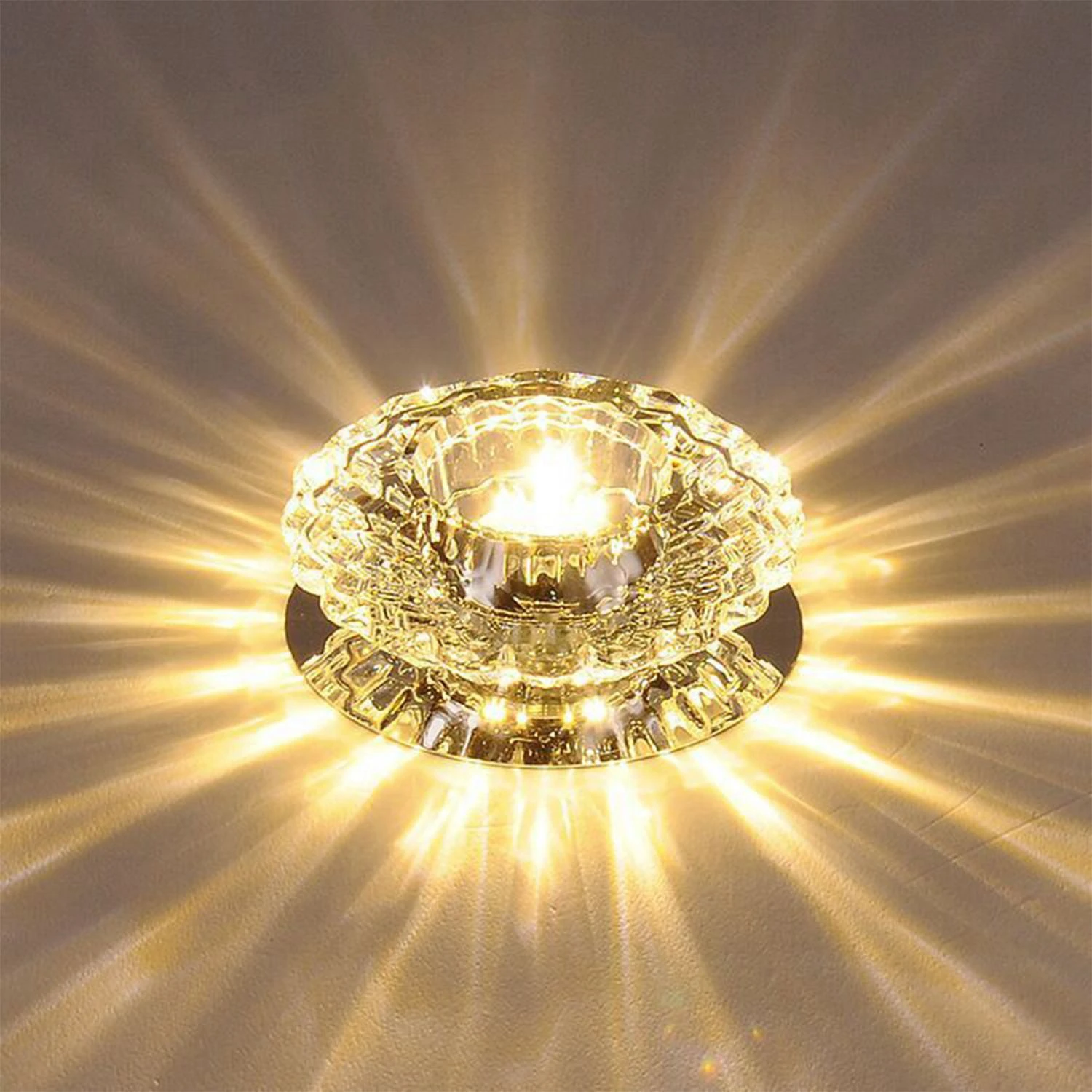 Aisle Flush LED ceiling lamp living room crystal corridor aisle lights LED price in Pakistan