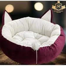 Cat Bed Velvet Cat Houses Soft Cat Bed House Pet House for Cat price in Pakistan
