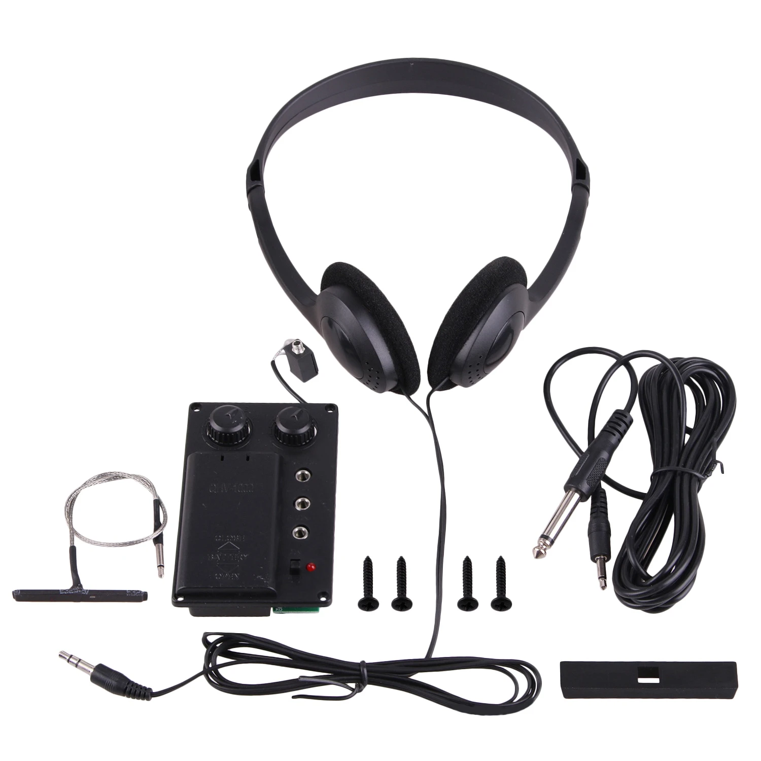 Electric Violin Silent Eq Pickup Piezo With Headphone And Plug Hole Cable Set price in Pakistan