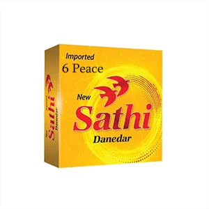 Sathi Condom Danedar – 6pcs price in Pakistan
