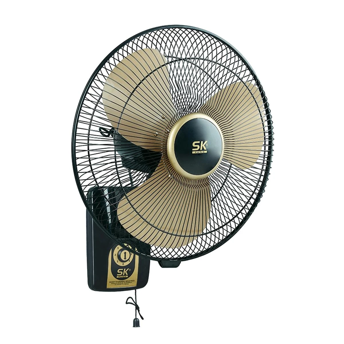 SK Bracket Fan 18 100% Copper Wire Electric Steel Sheets Energy Efficient Brand Warranty price in Pakistan