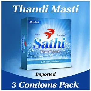 SATHI Menthol 3s Condom Pack price in Pakistan