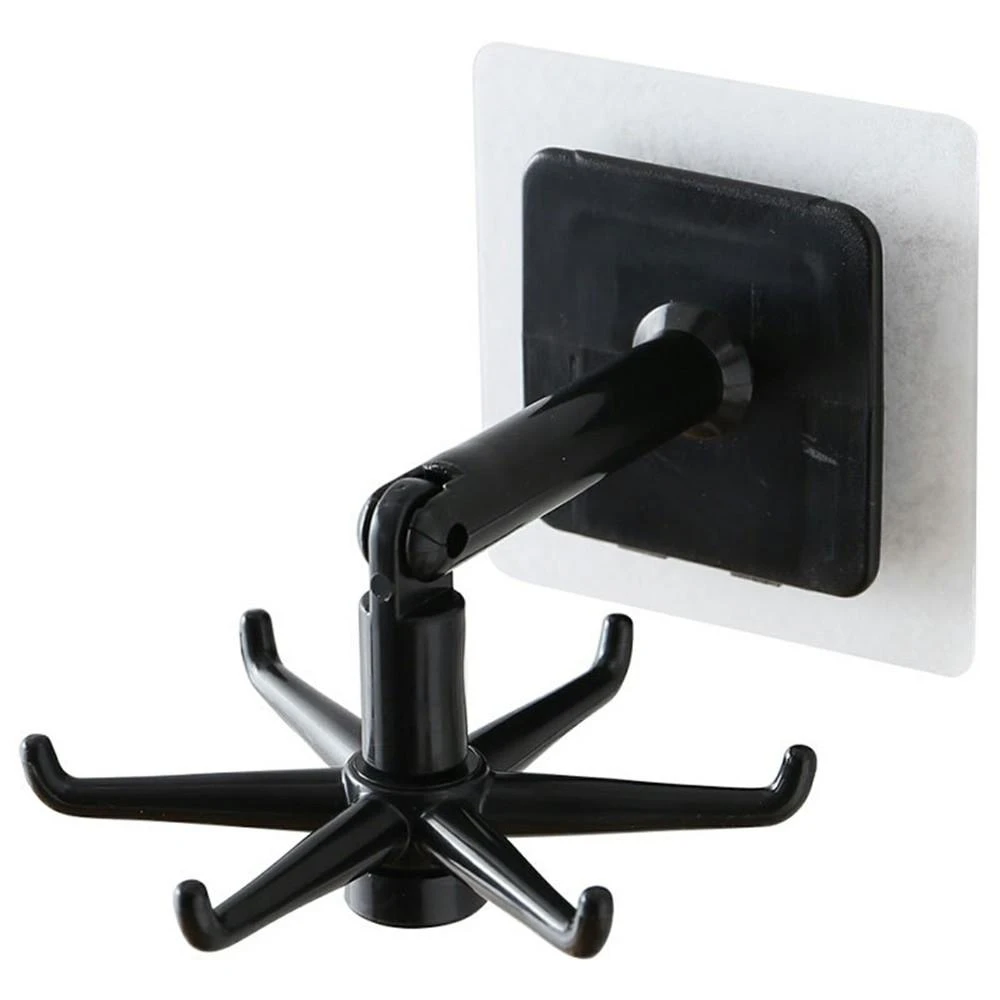 6 in 1 Kitchen 360 Rotating Hook, Kitchen Utensil Hanger 360° Rotatable 6 Hooks price in Pakistan