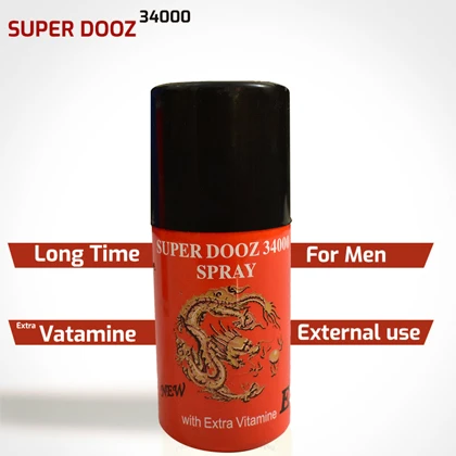 BIG OFFER ! DOOZ 34000 MEN LONG SEX TIME DELAY SPRAY ( ORIGINAL ) price in Pakistan