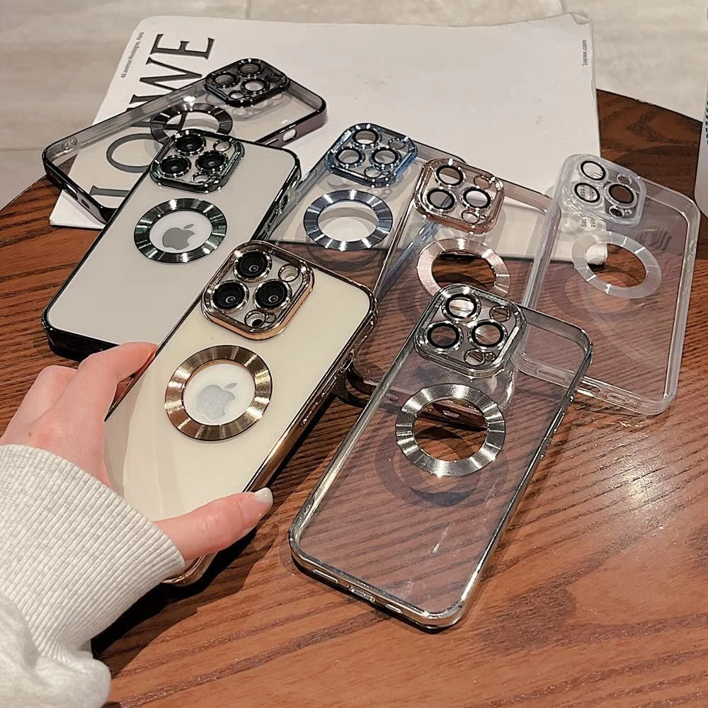iPhone 13 Pro with Camera Lens Protector Full Protection Case Elegant Anti-Scratch Case Cover price in Pakistan