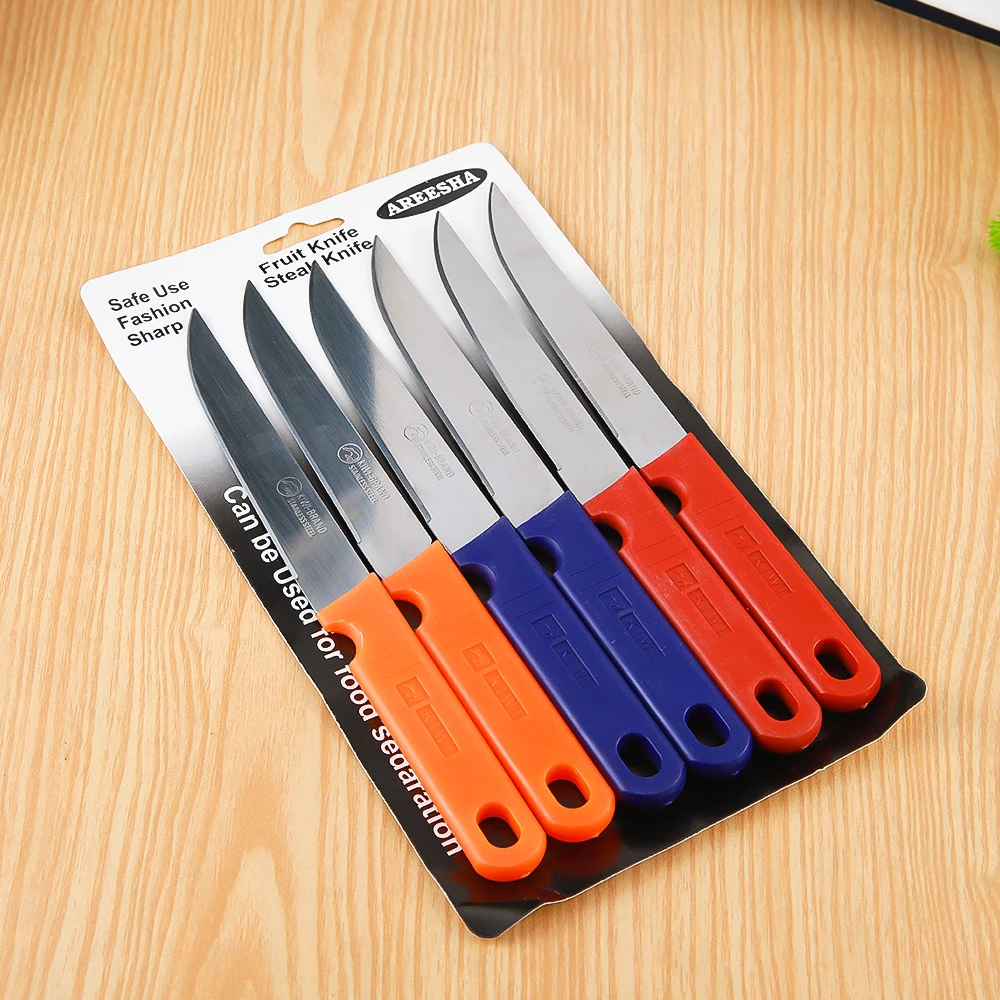 Pack of 6 Stainless Steel Fruit Knife Set – Pack of 6 price in Pakistan