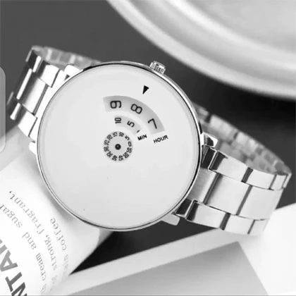 Stylish quarter time chain watch For Men price in Pakistan