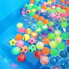 Pack of 6 – Kids Magic Bouncy Jumping Balls mixed Bouncy Ball Solid floating bouncing child elastic rubber ball of pinball bouncy toys price in Pakistan