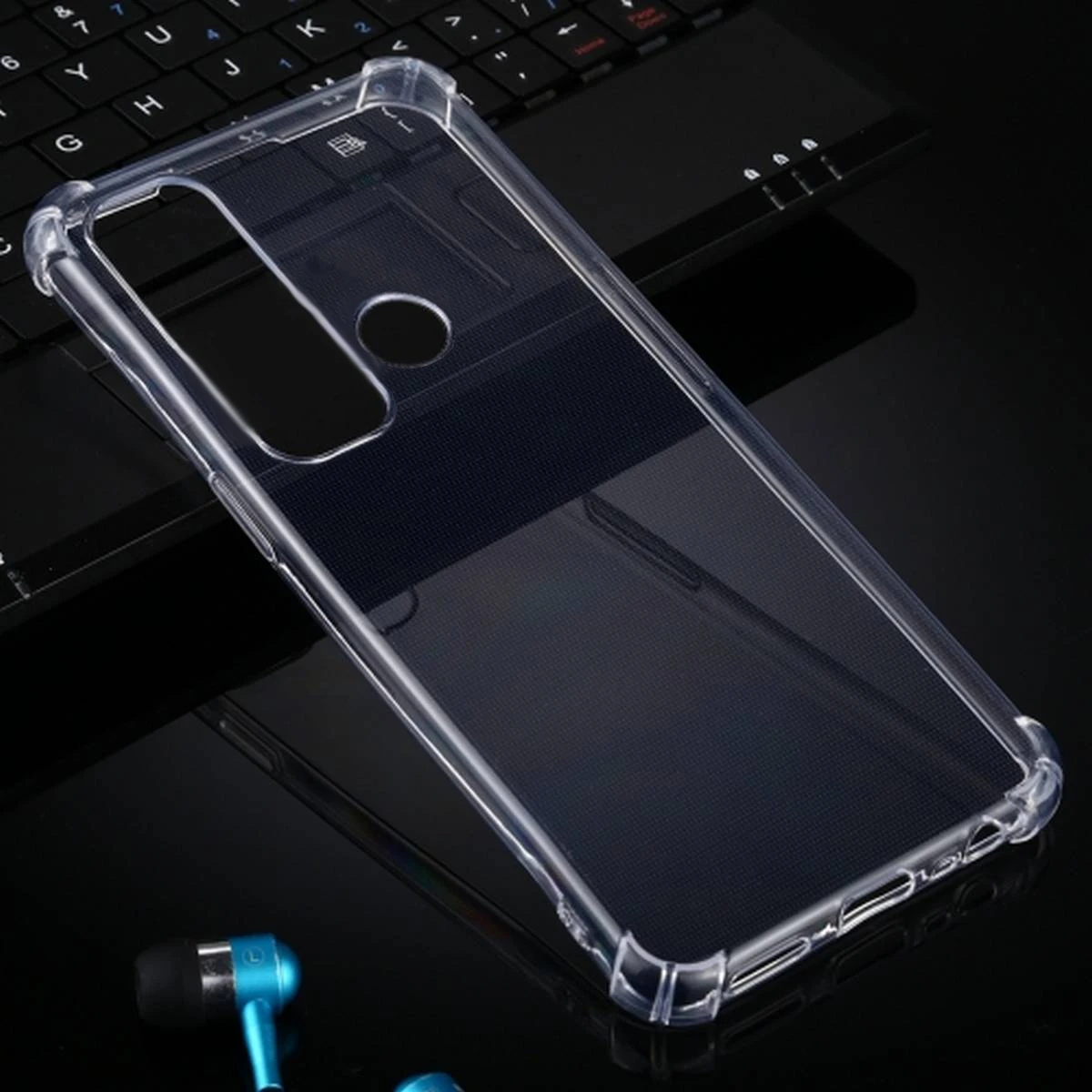 Infinix Hot 11 Soft Play Shock Proof Jelly Back Cover Transparent price in Pakistan