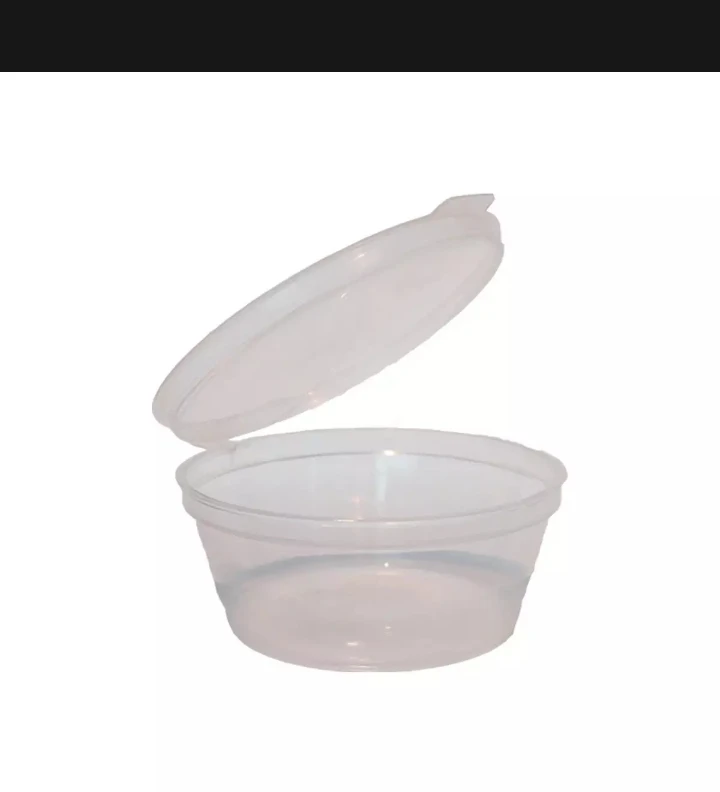 Disposable plastic sauce containers pack of 152550&100pcs 50ml Best for take away price in Pakistan