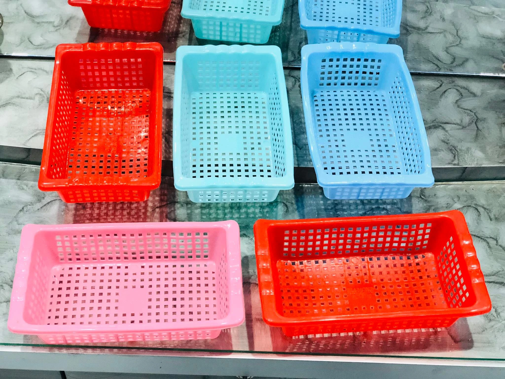 Rectangular Baskets Plastic Basket For Vegetables Fruits Jewelry price in Pakistan