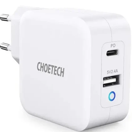 Choetech Q5008 Dual Type-c PD35W Wall Charger price in Pakistan