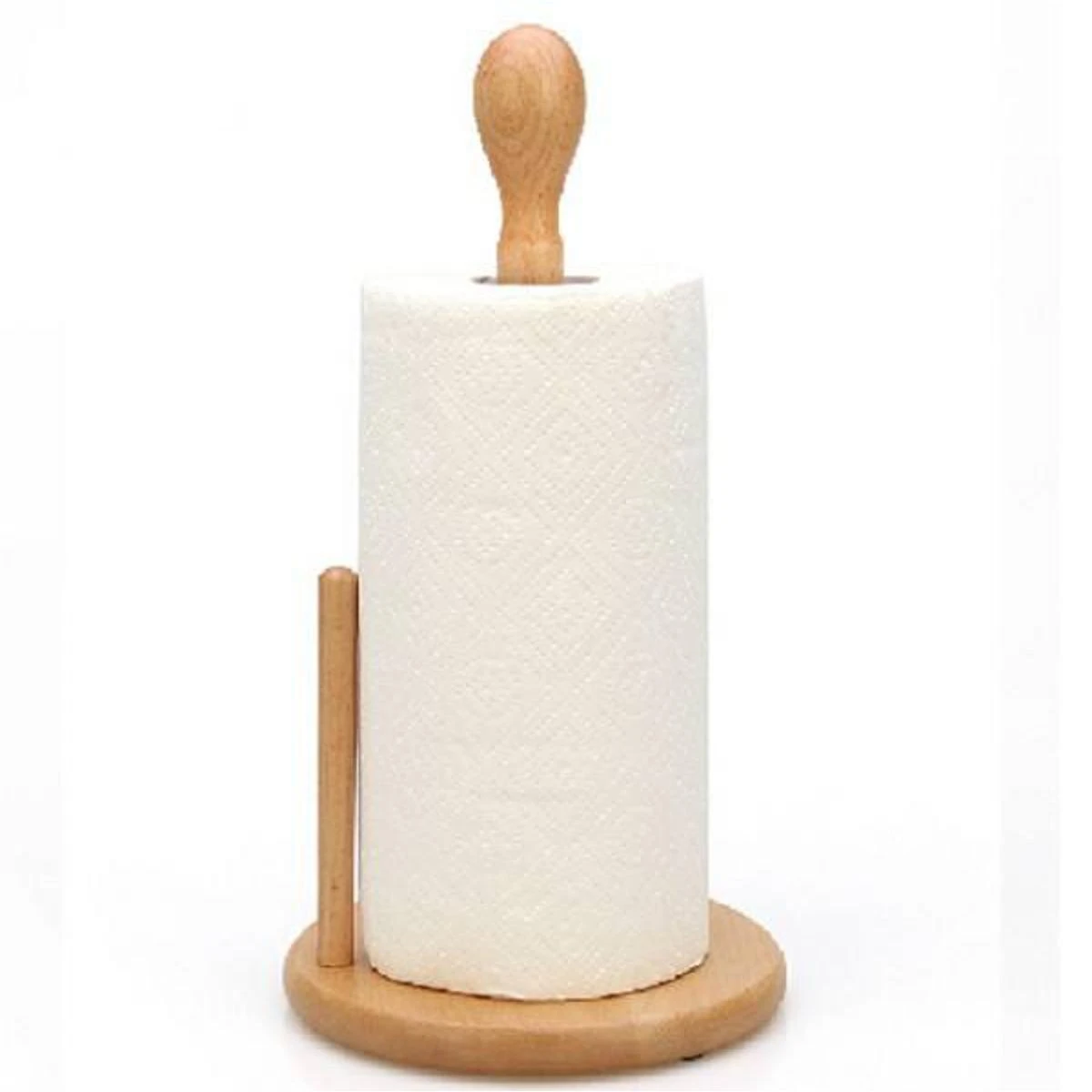 Wooden Paper Towel Holder, Countertop Vertical Tissue price in Pakistan