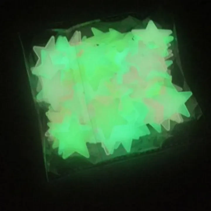 100pcs Luminous Wall Stickers Glow In The Dark Stars Sticker Decals for Kids Baby Rooms price in Pakistan