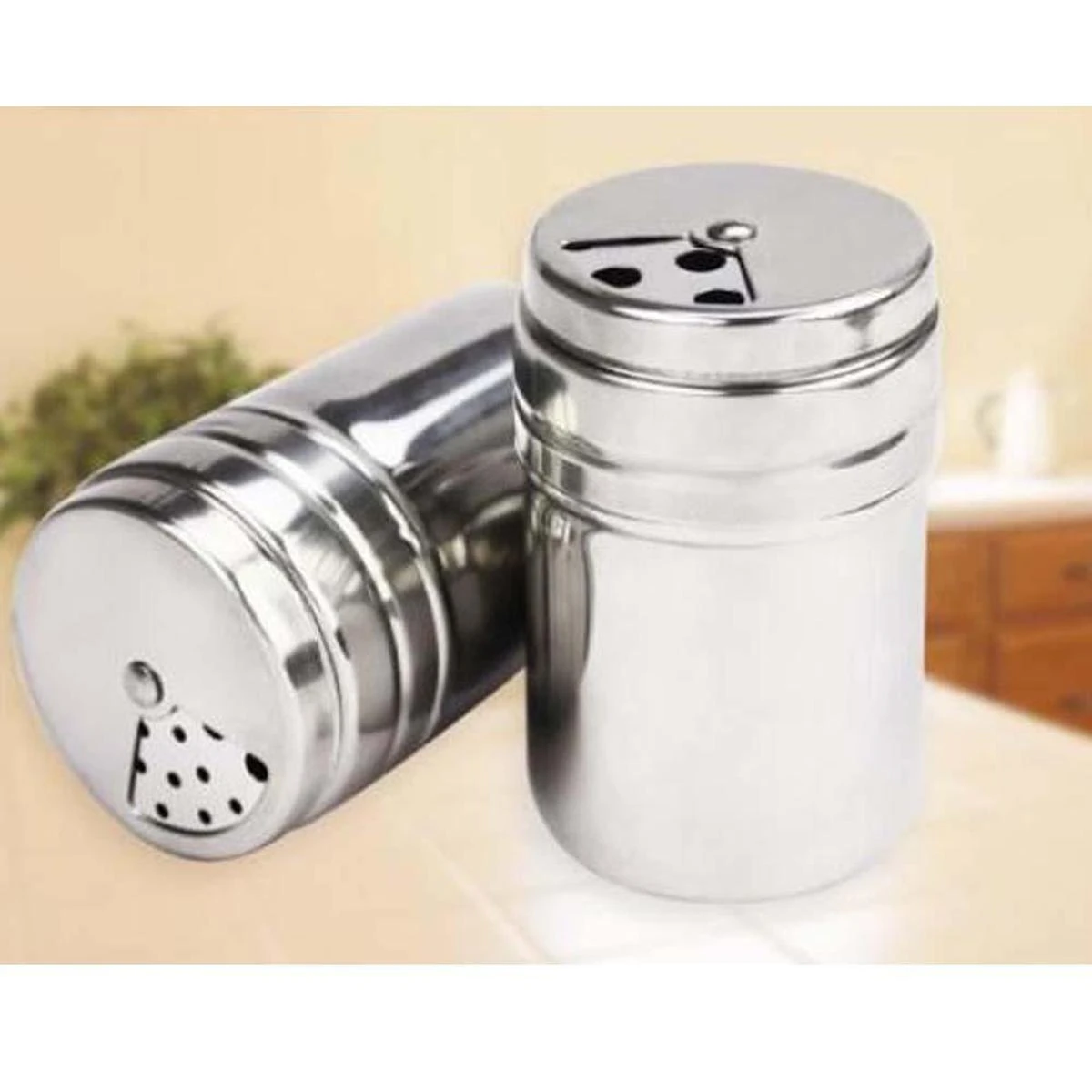 1pc Stainless steel Sugar Salt Pepper Herbs Storage price in Pakistan