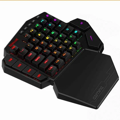 Redragon K585 DITI Wireless One-Handed RGB Mechanical Keyboard Keypad 42 Keys with 7 Onboard Macro Keys Detachable Wrist Support price in Pakistan