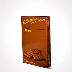 Simplex condom with choco- pack of 3 pieces price in Pakistan