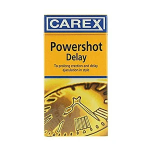 Pack Of 12 Carex Powershot Delay Condoms price in Pakistan