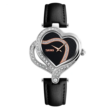 SKMEI Fashion Ladies Casual Quartz Creative Waterproof Watches For Women 9161 price in Pakistan