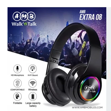 AMB Extra-08 Wireless Headphone price in Pakistan