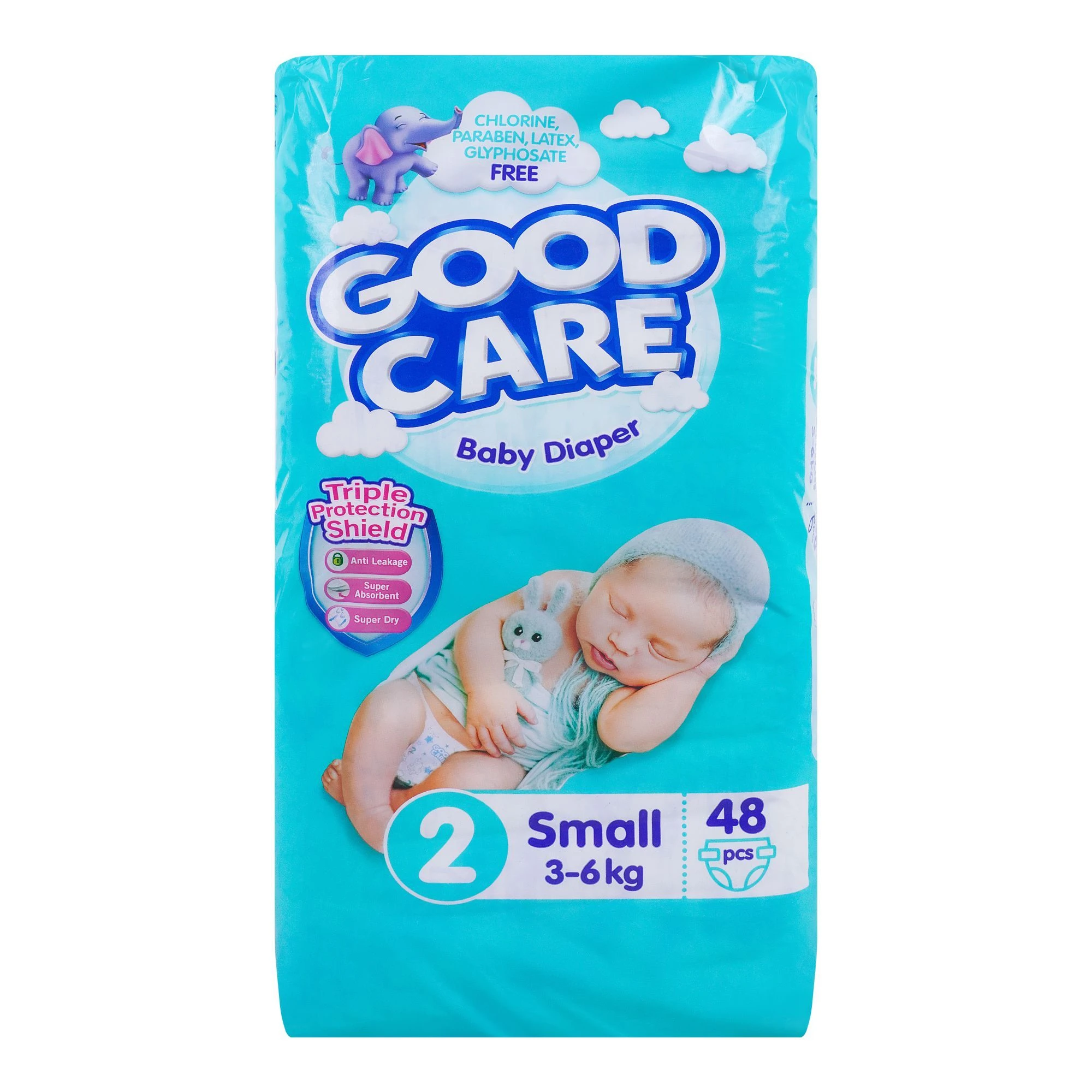GoodCare Diaper Size 2 (3-6kg) 48 pcs Twin Pack price in Pakistan