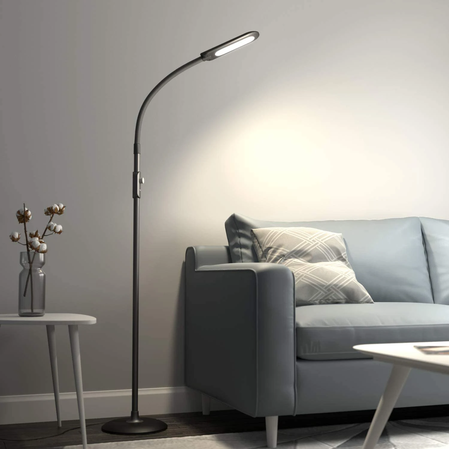 Floor Lamp, 14W LED Lamp with 20 Dimmable Brightness Levels and 3 Color Temperature Settings, Eye-Safe Light price in Pakistan